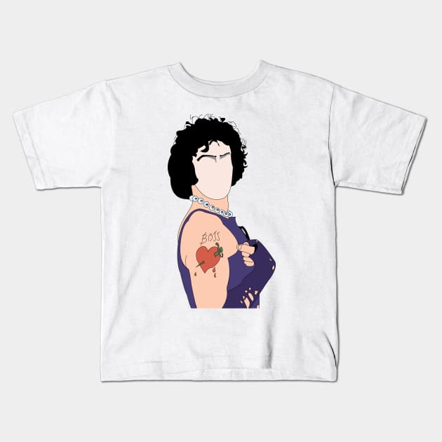 Frankenfurter - Rocky Horror Picture Show Kids T-Shirt by DaniVan